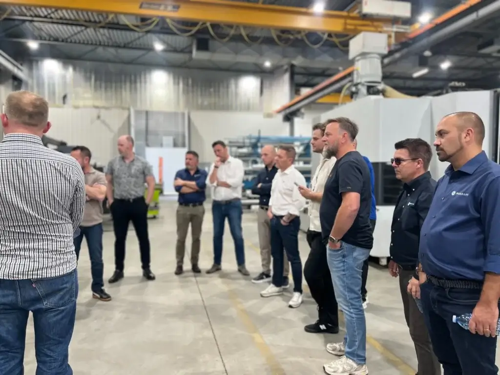 Tour of Flexxaire manufacturing facility